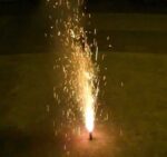 Πυροτέχνημα Σιντριβάνι ασημί 2m/30sec - Image 3