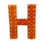 Πλαίσιο μπαλονιών Γράμμα H