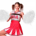 Pom Pom Μαζορέτας άσπρο - Image 2