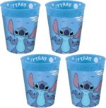 Ποτήρι πολλαπλών χρήσεων - Stitch (4 τεμ) - Image 2