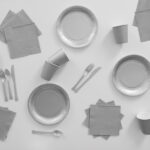 Ποτήρια χάρτινα γκρι Graphite (8 τεμ) - Image 2