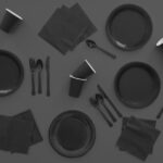 Ποτήρια χάρτινα Μαύρα Charcoal (8 τεμ.) - Image 3