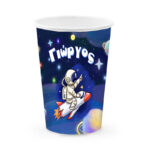 Ποτήρια με όνομα Αστροναύτης (3 τεμ)