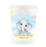 Ποτήρια με όνομα Ελεφαντάκι (3 τεμ)