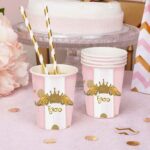 Ποτήρια με όνομα Κορώνα κορίτσι (3 τεμ) - Image 2