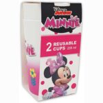 Ποτήρια πολλαπλών χρήσεων Minnie Mouse (2 τεμ) - Image 2