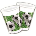 Πλαστικά Ποτήρια Μπάλες Ποδοσφαίρου (8 τεμ) - Image 2