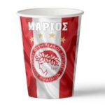Ποτήρια πάρτυ Ολυμπιακός (3 τεμ)
