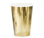 Ποτήρια πάρτυ Χρυσά (6 τεμ)