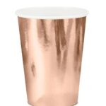 Ποτήρια πάρτυ Rosegold (6 τεμ)