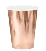 Ποτήρια πάρτυ Rosegold (6 τεμ)