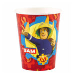 Ποτήρια πάρτυ Σαμ ο Πυροσβέστης (8 τεμ)