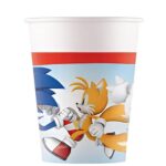 Ποτήρια πάρτυ Sonic (8 τεμ)