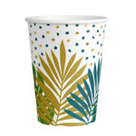 Ποτήρια πάρτυ Τροπικά φύλλα (8 τεμ)