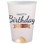 Ποτήρια Rosegold Birthday (6 τεμ)