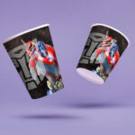Ποτήρια πάρτυ Transformers (8 τεμ) - Image 3
