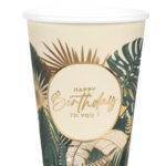 Ποτήρια Ζούγκλα "Happy Birthday To You" (10 τεμ)