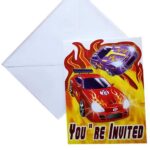 Προσκλήσεις πάρτυ Αυτοκίνητα ράλλυ (8 τεμ))