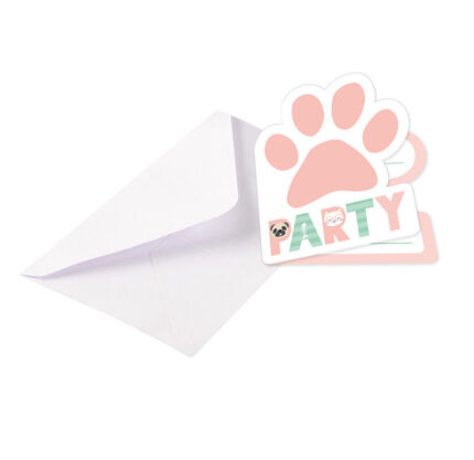 Προσκλήσεις πάρτυ Hello Pets (8 τεμ)