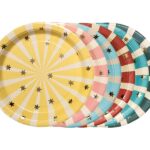 Ριγέ Πιάτα Τσίρκο (6 τεμ)