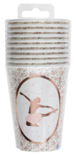 Ροζ Ποτήρια Μπαλαρίνα (10 τεμ) - Image 3