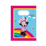 Σακουλάκια για δώρα Minnie Rainbow (4 τεμ)