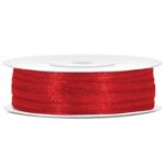 Σατέν κόκκινη κορδέλα (50m)