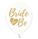 Σετ Bride to Be Διάφανα Μπαλόνια (6 τεμ)