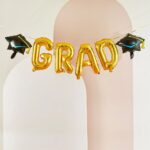 Σετ Μπαλόνια Αποφοίτησης - GRAD (6 τεμ) - Image 2