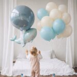 Σετ Μπαλόνια - Baby Blue & Ιβουάρ (12 τεμ) - Image 3