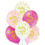 Σετ μπαλόνια Baby Girl (6 τεμ)