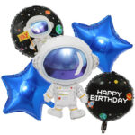 Σετ μπαλόνια Διάστημα (5 τεμ)