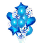 Σετ Μπαλόνια - Μπλε Χρώμα (14 τεμ)