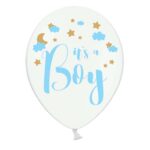 Σετ Μπαλόνια τυπωμένα "It's a Boy" (6 τεμ)