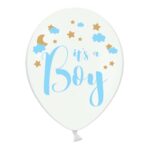 Σετ Μπαλόνια τυπωμένα "It's a Boy" (6 τεμ)