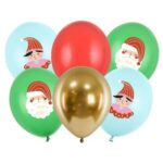 Σετ μπαλόνια Xmas Candy Land (6 τεμ)