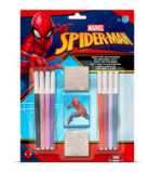 Σετ σφραγίδες και μαρκαδόροι Spiderman