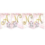 Σημαιάκια με όνομα Ελεφαντάκι κορίτσι