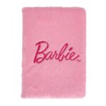 Σημειωματάριο Barbie γούνινο