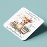 Σουβέρ Χριστουγεννιάτικο - Ταρανδάκι με Γυαλιά