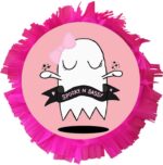 Πινιάτα Halloween ροζ Κολοκύθα - Image 2