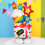 Standing Μπαλόνι Γενεθλίων Celebration - Image 2