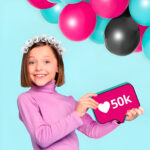 Στέκα Μαλλιών Με Μπάλες Disco - Image 2