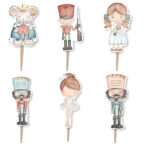 Οδοντογλυφίδες Καρυοθραύστης (6 τεμ)