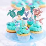 Οδοντογλυφίδες πάρτυ Γοργόνες & ζωάκια (8 τεμ) - Image 2