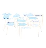 Στικάκια PhotoBooth Baby Shower Boy (11 τεμ)