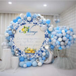 Στρογγυλή αφίσα Βάπτισης Mediterranean Λεμόνι - Image 2