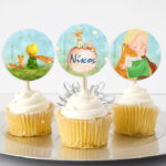 Topper Cupcake Μικρός Πρίγκιπας (6 τεμ)