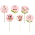 Topper Cupcake Νεράιδες (6 τεμ) - Image 2