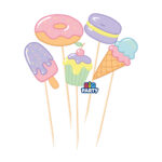 Topper Cupcake -  Παγωτά και Γλυκά (5 τεμ)